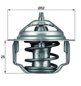 Termostat lichid racire MITSUBISHI GALANT VI limuzina (E3_A) 1.8 (E32A) benzina 86 cai MAHLE ORIGINAL TX 64 82