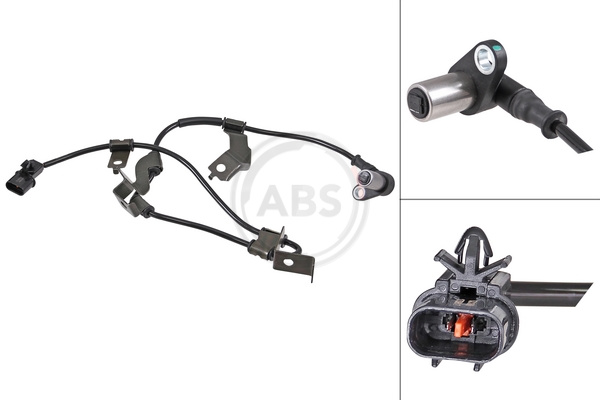 Senzor turatie roata MITSUBISHI L200 (K7_T, K6_T, K5_T) 2.5 TD 4WD (K74T) diesel 115 cai ABS 31902