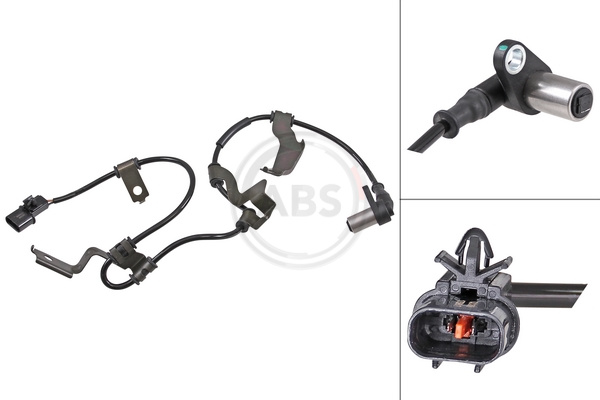 Senzor turatie roata MITSUBISHI L200 (K7_T, K6_T, K5_T) 2.5 TD 4WD (K74T) diesel 133 cai ABS 31904