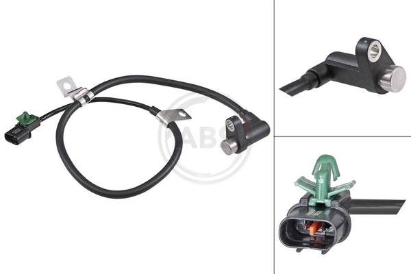 Senzor turatie roata MITSUBISHI L200 (K7_T, K6_T, K5_T) 2.5 TD 4WD (K74T) diesel 115 cai ABS 31906