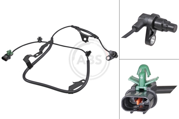 Senzor turatie roata MITSUBISHI L200 / TRITON platou / sasiu (KA_T, KB_T) 2.5 DI-D (KA4T) diesel 128 cai ABS 31972