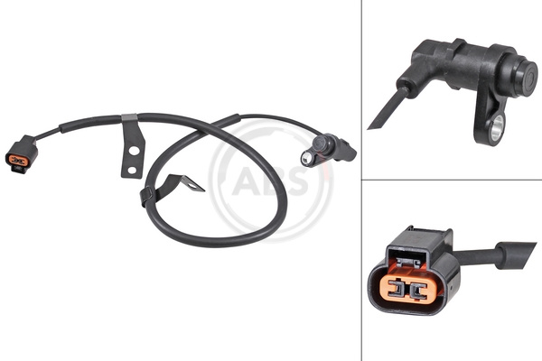 Senzor turatie roata MITSUBISHI L200 / TRITON platou / sasiu (KA_T, KB_T) 2.5 DI-D (KA4T) diesel 128 cai ABS 31974