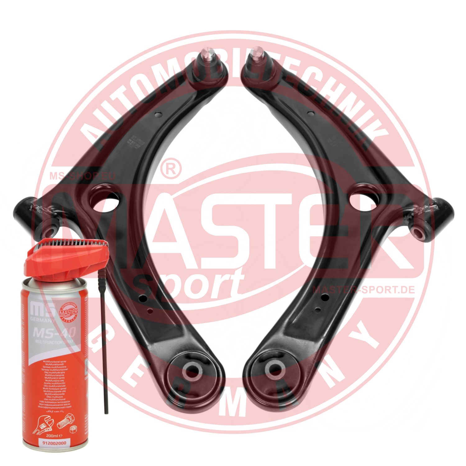 Set suspensie roata MITSUBISHI OUTLANDER II (CW_W) 2.4 4WD (CW5W) benzina 170 cai MASTERSPORT GERMANY 36944/3-KIT-MSP