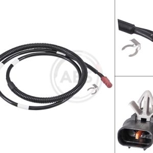 Senzor de avertizare uzura placute de frana MITSUBISHI Canter (FB7, FB8, FE7, FE8) VII 3C11 diesel 110 cai ABS 39928