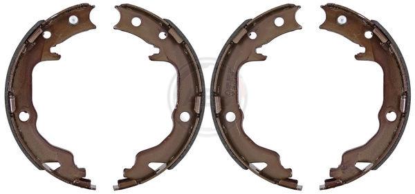 Set saboti frana frana de mana MITSUBISHI OUTLANDER II (CW_W) 2.4 (CW5W) benzina 170 cai ABS 40886