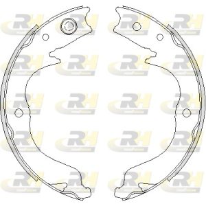 Sabot de frana frana de stationare MITSUBISHI OUTLANDER II (CW_W) 2.2 DI-D diesel 177 cai ROADHOUSE 4748.00