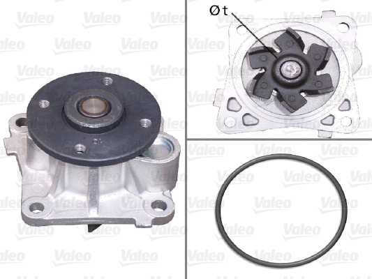 Pompa de apa MITSUBISHI COLT VI (Z3_A, Z2_A) 1.3 (Z21A) benzina 95 cai VALEO 506962