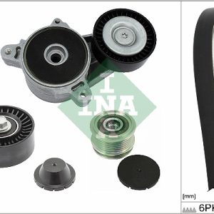 Set curea transmisie cu caneluri MITSUBISHI GRANDIS (NA_W) 2.0 DI-D (NA8W) diesel 140 cai INA 529 0515 20