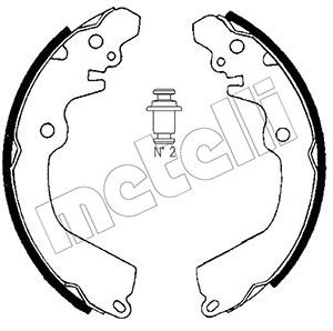 Set saboti frana MITSUBISHI GALANT VII (E5_A, E7_A, E8_A) 2.0 GLSI (E55A) benzina 137 cai METELLI 53-0257