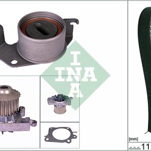 Set pompa apa + curea dintata MITSUBISHI CARISMA (DA_) 1.6 (DA1A) benzina 90 cai INA 530 0302 30