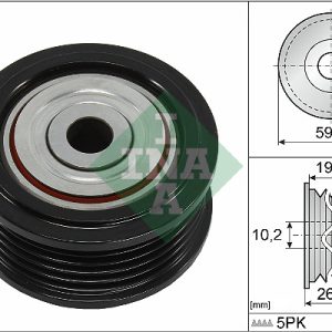 Rola ghidare / conducere curea transmisie MITSUBISHI L200 / TRITON (KJ_, KK_, KL_) 2.4 DI-D (KJ0T) diesel 154 cai INA 532 0860 10