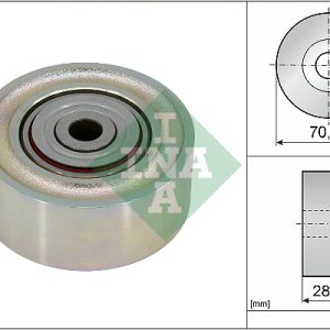 Rola ghidare / conducere curea transmisie MITSUBISHI L200 / TRITON (KJ_, KK_, KL_) 2.4 DI-D (KJ0T) diesel 154 cai INA 532 0934 10