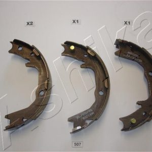 Set saboti frana frana de mana MITSUBISHI OUTLANDER I (CU_W) 2.0 4WD (CU2W) benzina 136 cai ASHIKA 55-05-507