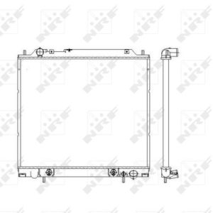 Radiator racire motor MITSUBISHI DELICA / SPACE GEAR 2.5 (PD5W) diesel 99 cai NRF 55343