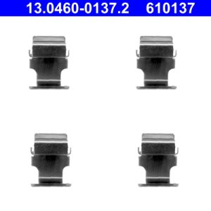 Set accesorii placute frana MITSUBISHI PAJERO CLASSIC (V2_W, V6_W, V7_W) 3.2 DI-D (V68W, V78W) diesel 170 cai ATE 13.0460-0137.2