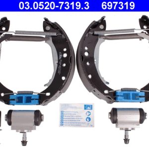 Set saboti frana MITSUBISHI COLT VI (Z3_A, Z2_A) 1.5 DI-D (Z39A) diesel 95 cai ATE 03.0520-7319.3