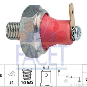Senzor presiune ulei MITSUBISHI GALANT VII limuzina (E5_A, E7_A, E8_A) 1.8 GLSI (E52A) benzina 126 cai FACET 7.0094
