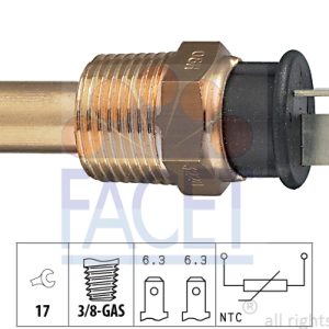 Senzor temperatura lichid de racire MITSUBISHI COLT II (C1_A) 1.3 EL,GL (C11A) benzina 67 cai FACET 7.3228