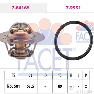 Termostat lichid racire MITSUBISHI CARISMA limuzina (DA_) 1.9 TD (DA4A) diesel 90 cai FACET 7.8416