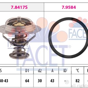 Termostat lichid racire MITSUBISHI OUTLANDER II (CW_W) 3.0 AWD benzina 223 cai FACET 7.8417