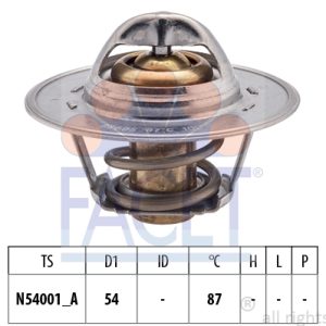 Termostat lichid racire MITSUBISHI LANCER VIII (CY_A, CZ_A) 2.0 DI-D (CY8A) diesel 140 cai FACET 7.8547S