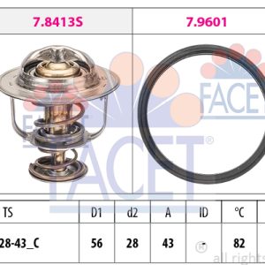 Termostat lichid racire MITSUBISHI OUTLANDER I (CU_W) 2.4 4WD (CU5W) benzina 162 cai FACET 7.8640
