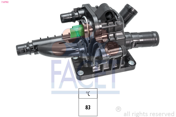 Termostat lichid racire MITSUBISHI ASX (GA_W_) 1.6 DI-D 4WD diesel 114 cai FACET 7.8792