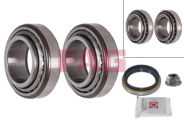 Set rulment roata MITSUBISHI COLT III (C5_A) 1.3 (C51A) benzina 70 cai FAG 713 6192 50