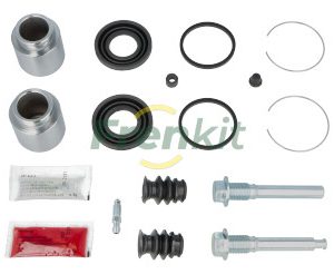 Set reparatie etrier MITSUBISHI OUTLANDER II (CW_W) 2.2 DI-D 4WD diesel 140 cai FRENKIT 743015