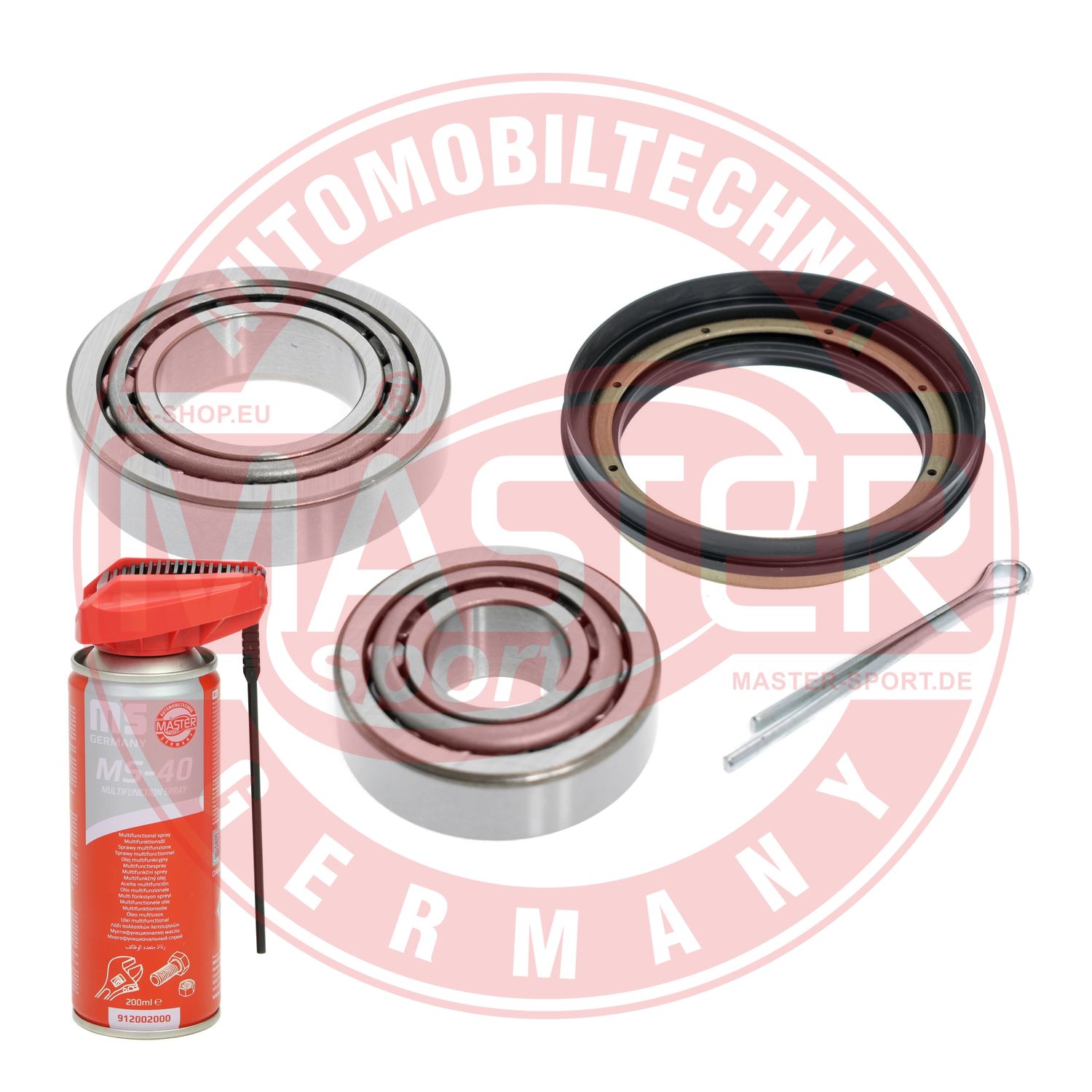 Set rulment roata MITSUBISHI L 300 / DELICA II caroserie (L03_P) 1.6 (L032P, L062P) benzina 65 cai MASTERSPORT GERMANY 7474-SET-MSP