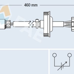Sonda Lambda MITSUBISHI COLT VI (Z3_A, Z2_A) 1.1 (Z31A, Z32A) benzina 75 cai FAE 77417