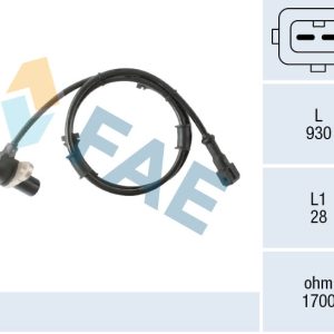 Senzor turatie roata MITSUBISHI CARISMA (DA_) 1.8 MSX - 16V (DA2A) benzina 140 cai FAE 78579