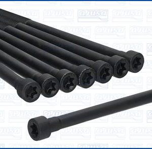 Set surub chiulasa MITSUBISHI MIRAGE / SPACE STAR VI hatchback (A0_A) 1.2 (A03A) benzina 80 cai AJUSA 81067200