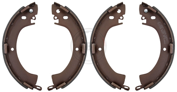 Set saboti frana MITSUBISHI L 300 / DELICA II bus (L03_P/G, L0_2P) 1.6 (L032P, L062P) benzina 70 cai ABS 8657