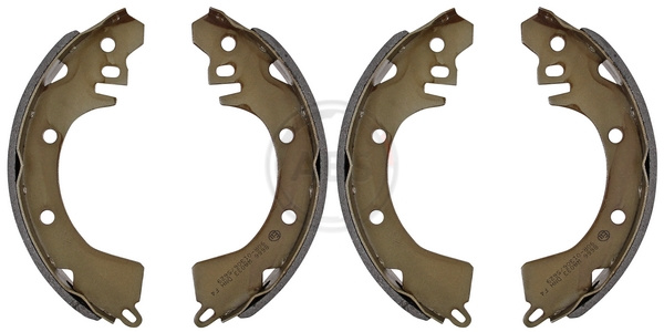 Set saboti frana MITSUBISHI LANCER III Station Wagon (C1_V, C3_V) 1.8 4WD (C37V) benzina 94 cai ABS 8666