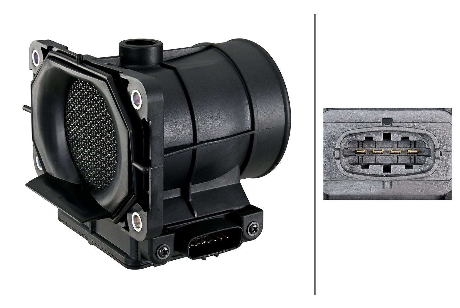 Senzor debit aer MITSUBISHI OUTLANDER I (CU_W) 2.0 4WD (CU2W) benzina 136 cai HELLA 8ET 358 095-561