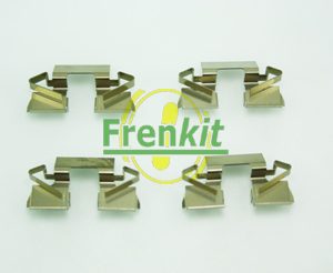 Set accesorii placute frana MITSUBISHI LANCER IV hatchback (C6_A, C7_A) 1.8 GTi 16V (C69A) benzina 140 cai FRENKIT 901714