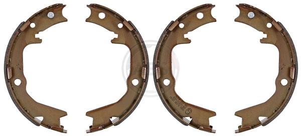 Set saboti frana frana de mana MITSUBISHI OUTLANDER I (CU_W) 2.4 HDD Mivec (CU5W) benzina 160 cai ABS 9181