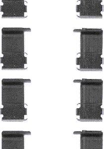 Set accesorii placute frana MITSUBISHI COLT IV (CA_A) 1.3 GLi 12V (CA1A) benzina 75 cai TEXTAR 82031200