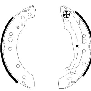 Set saboti frana MITSUBISHI COLT VI (Z3_A, Z2_A) 1.5 (Z23A) benzina 109 cai TEXTAR 91068800