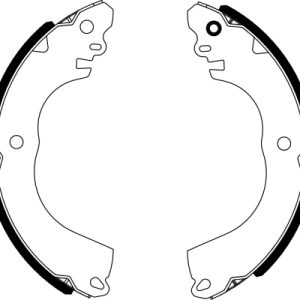 Set saboti frana MITSUBISHI i (HA_) MiEV (HA4W, HA3W) electric 64 cai TEXTAR 91081900