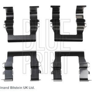 Set accesorii placute frana MITSUBISHI GALANT VII limuzina (E5_A, E7_A, E8_A) 2.5 V6-24 4WD (E88A) benzina 170 cai BLUE PRINT ADC448601