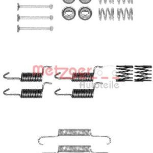 Set accesorii saboti frana parcare MITSUBISHI LANCER VIII (CY_A, CZ_A) 2.0 i 4WD (CZ4A) benzina 154 cai METZGER 105-0010