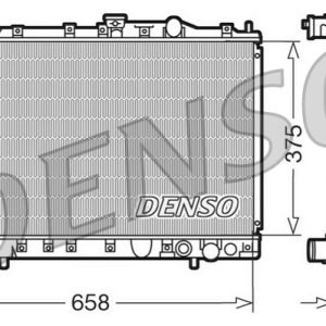 Radiator racire motor MITSUBISHI GALANT VII (E5_A, E7_A, E8_A) 2.5 V6-24 4WD (E88A) benzina 170 cai DENSO DRM45002