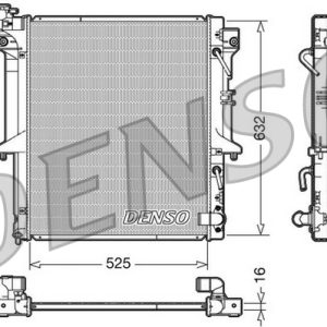 Radiator racire motor MITSUBISHI L200 / TRITON (KA_T, KB_T) 2.5 DI-D (KA4T) diesel 167 cai DENSO DRM45018