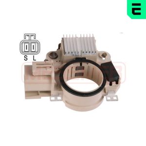 Regulator alternator MITSUBISHI L 300 III caroserie (P0_V, P1_V, P2_V) 2.5 D (P05V, P05W, P15V) diesel 69 cai ERA 216183