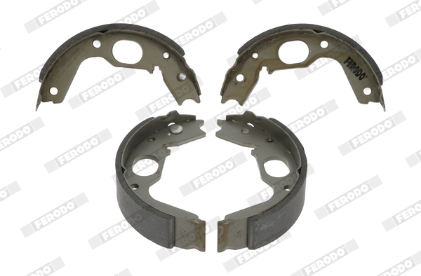 Set saboti frana frana de mana MITSUBISHI L400 caroserie (PD_W, PC_W, PB_V, PA_W, PA_V) 2500 TD (PD5W, PD5V, PA5W, PA5V) diesel 87 cai FERODO FSB663