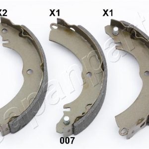 Set saboti frana MITSUBISHI LANCER VII (CS_A, CT_A) 1.3 benzina 82 cai JAPANPARTS GF-007AF