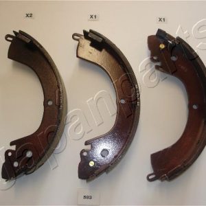 Set saboti frana MITSUBISHI L200 (K7_T, K6_T, K5_T) 2.4 4WD (K75T) benzina 132 cai JAPANPARTS GF-583AF