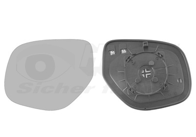 Sticla oglinda retrovizoare exterioara MITSUBISHI ASX (GA_W_) 1.8 DI-D 4WD (GA6W) diesel 116 cai VAN WEZEL 0978837
